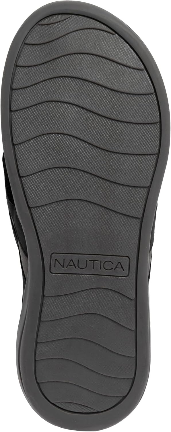 image:imageNautica Mens Flip Flop Beach Sandal Boat Slide Water SlippersBlackdanix