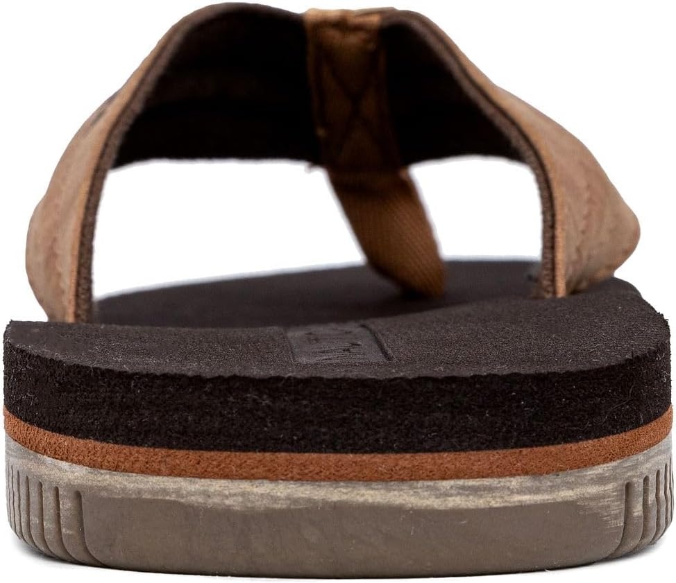 image:imageNautica Mens Flip Flop Beach Sandal Boat Slide Water SlippersStreak Tan