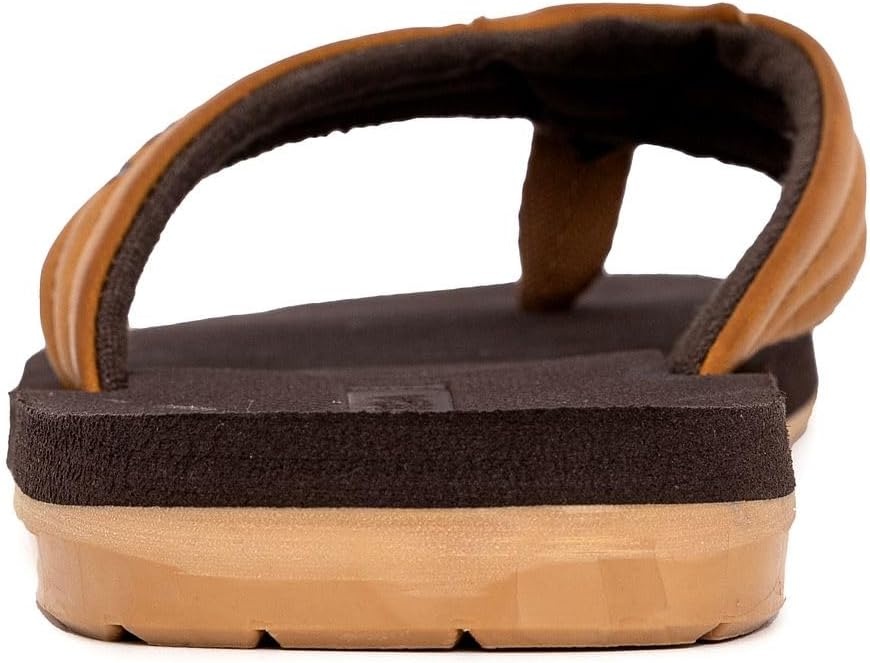 image:imageNautica Mens Flip Flop Shower Sandals Slides Comfortable Waterproof Beach Footwear SlipOn Thong MediumWide WidthTantapped