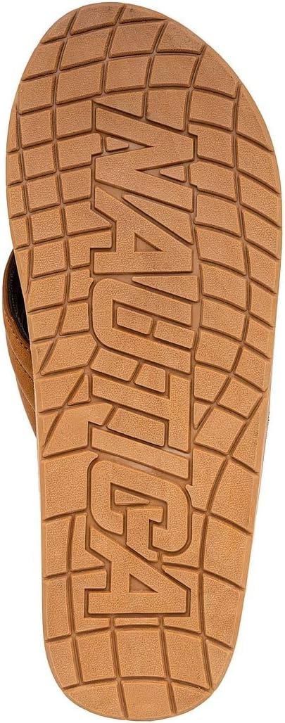 image:imageNautica Mens Flip Flop Shower Sandals Slides Comfortable Waterproof Beach Footwear SlipOn Thong MediumWide WidthTantapped
