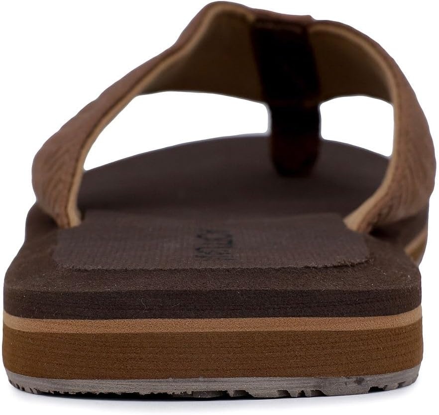 image:imageNautica Mens Flip Flop Shower Sandals Slides Comfortable Waterproof Beach Footwear SlipOn Thong MediumWide WidthTantidor
