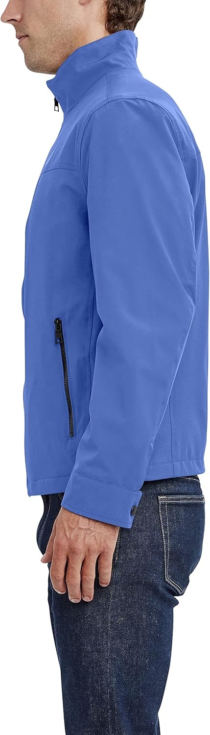 image:imageNautica Mens Golf Jacket Casual Wear Windbreaker Jacket Regular Big amp Tall SizesArctic Blue