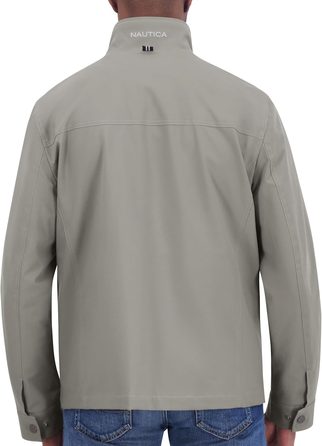 image:imageNautica Mens Golf Jacket Casual Wear Windbreaker Jacket Regular Big amp Tall SizesAsh