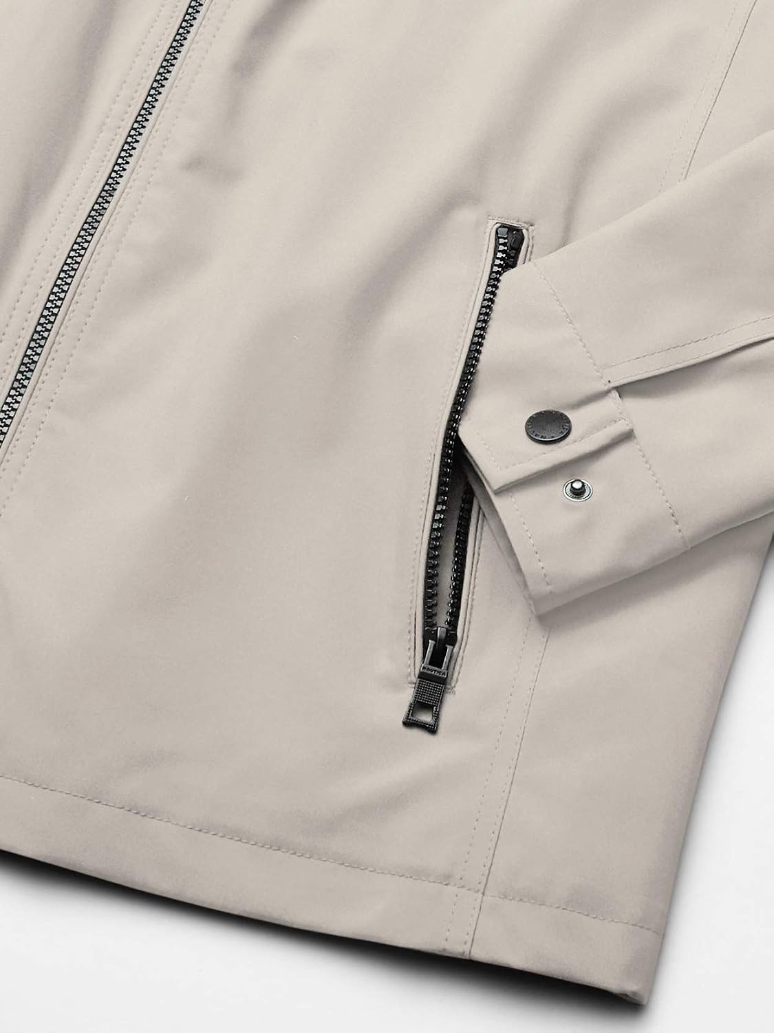 image:imageNautica Mens Golf Jacket Casual Wear Windbreaker Jacket Regular Big amp Tall SizesBeige