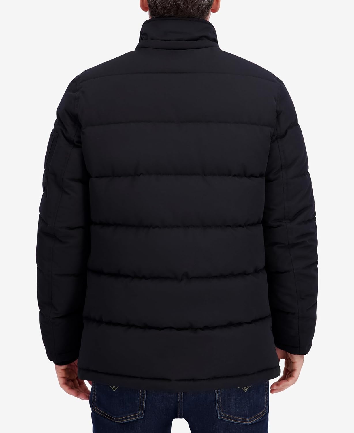 image:imageNautica Mens Heavyweight Puffer Jacket Parka Winter Coat Regular Big amp Tall SizesBlack
