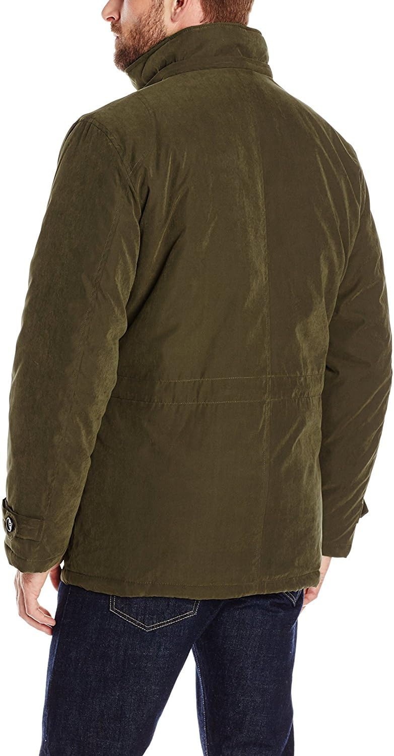 image:imageNautica Mens Heavyweight Puffer Jacket Parka Winter Coat Regular Big amp Tall SizesForest Night