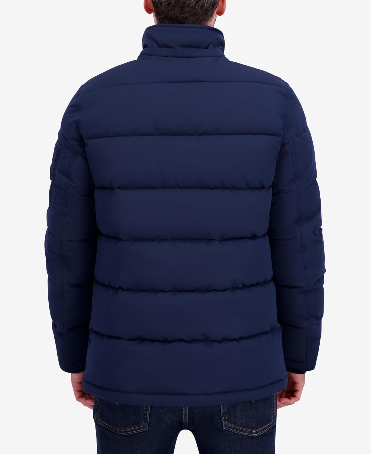 image:imageNautica Mens Heavyweight Puffer Jacket Parka Winter Coat Regular Big amp Tall SizesNavy Seas