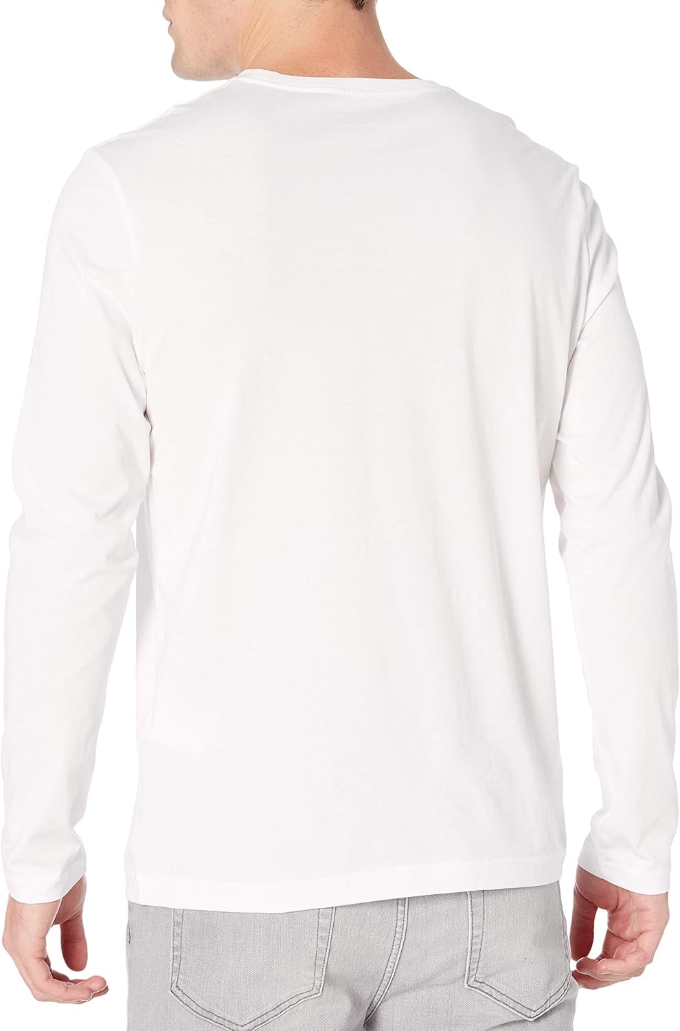 image:imageNautica Mens JClass Logo Long Sleeve TShirtBright White