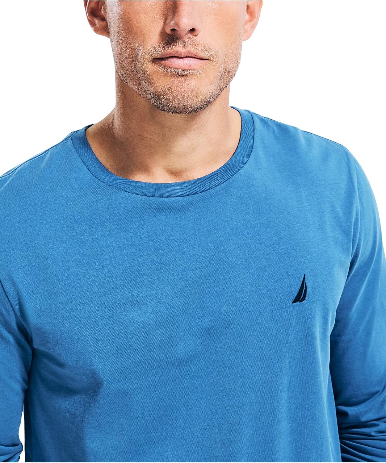 image:imageNautica Mens JClass Logo Long Sleeve TShirtDelft
