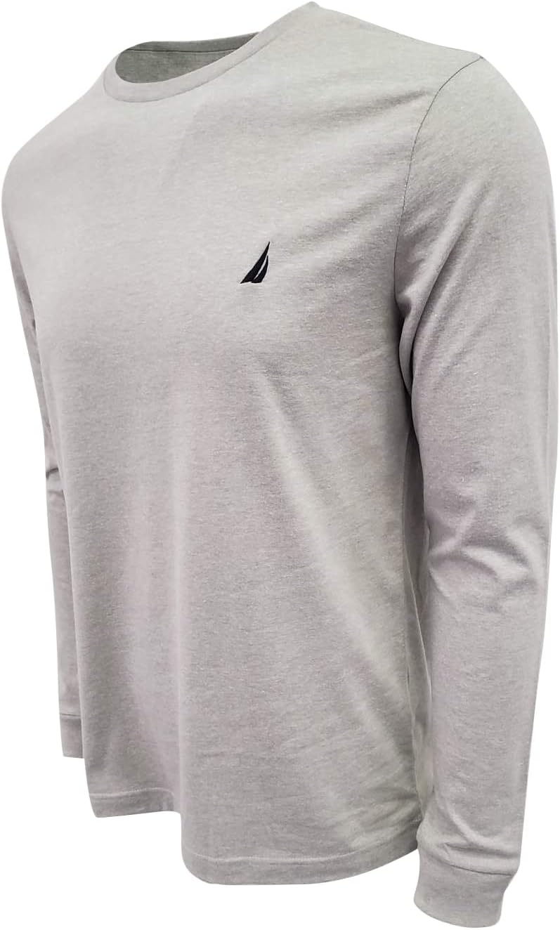 image:imageNautica Mens JClass Logo Long Sleeve TShirtGrey