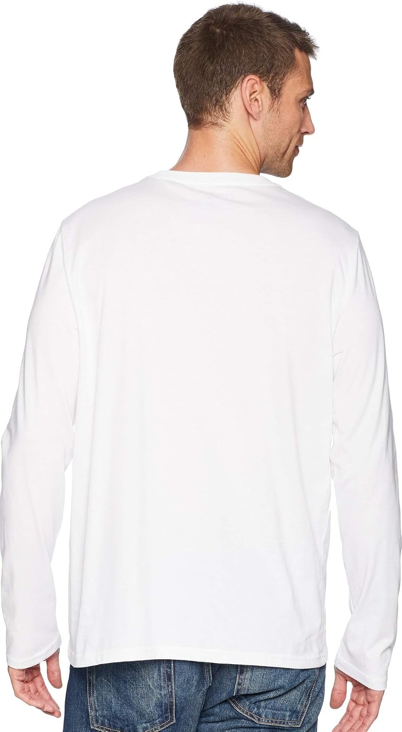 image:imageNautica Mens JClass Logo Long Sleeve TShirtNew Bright White