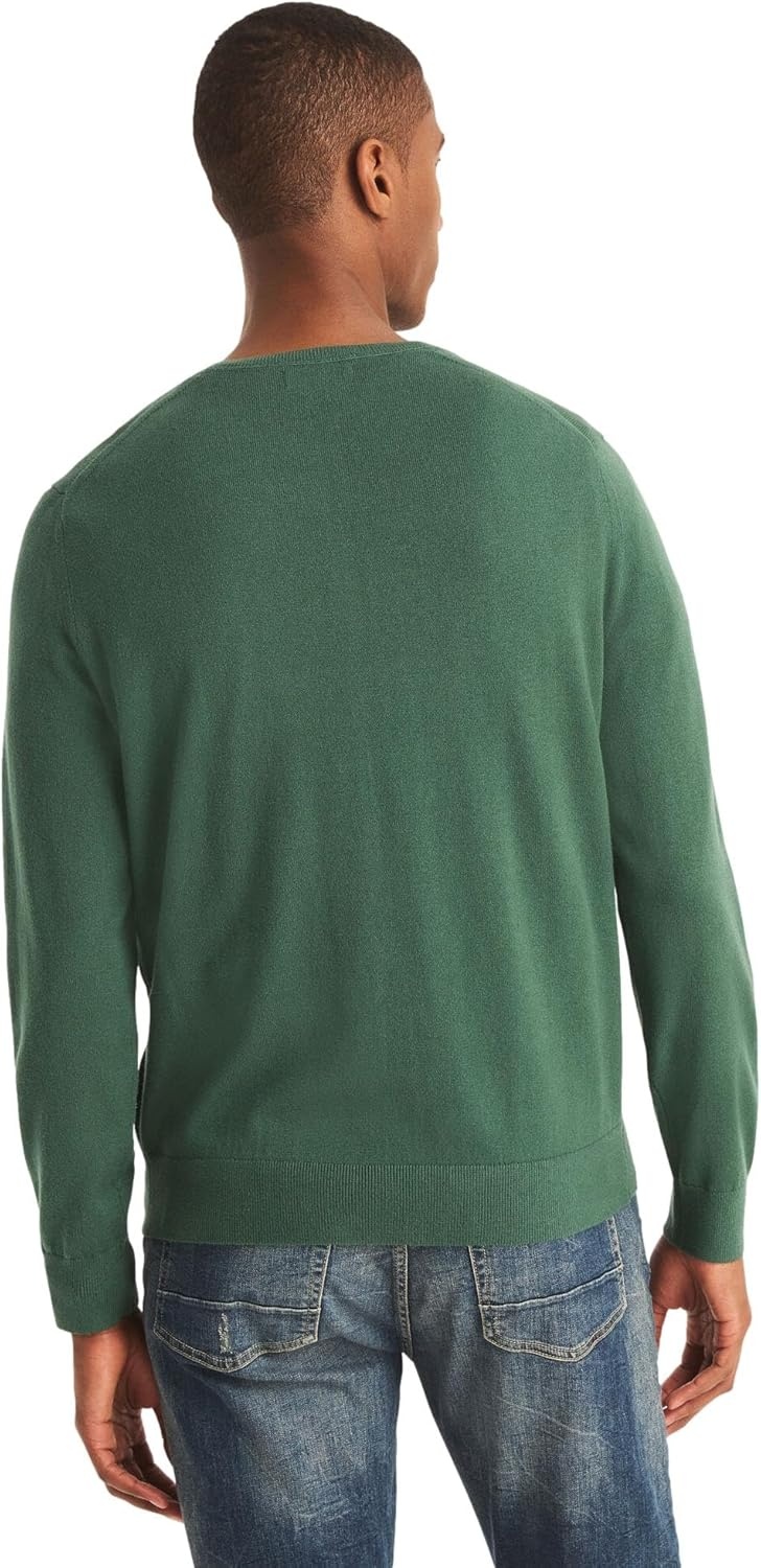 image:imageNautica Mens JClass Logo Long Sleeve TShirtRain Forest Green