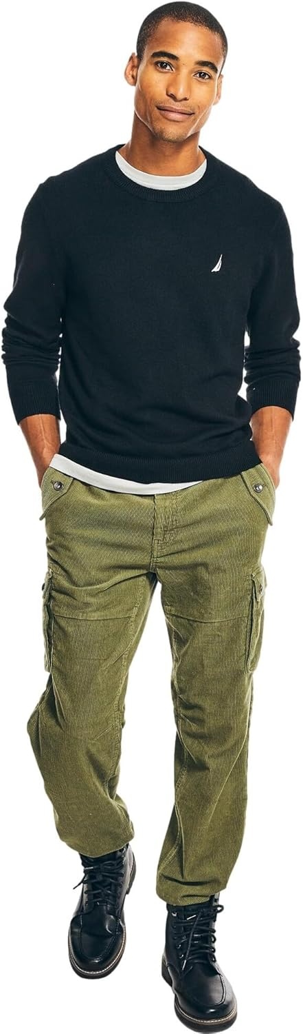 image:imageNautica Mens JClass Logo Long Sleeve TShirtTrueblack