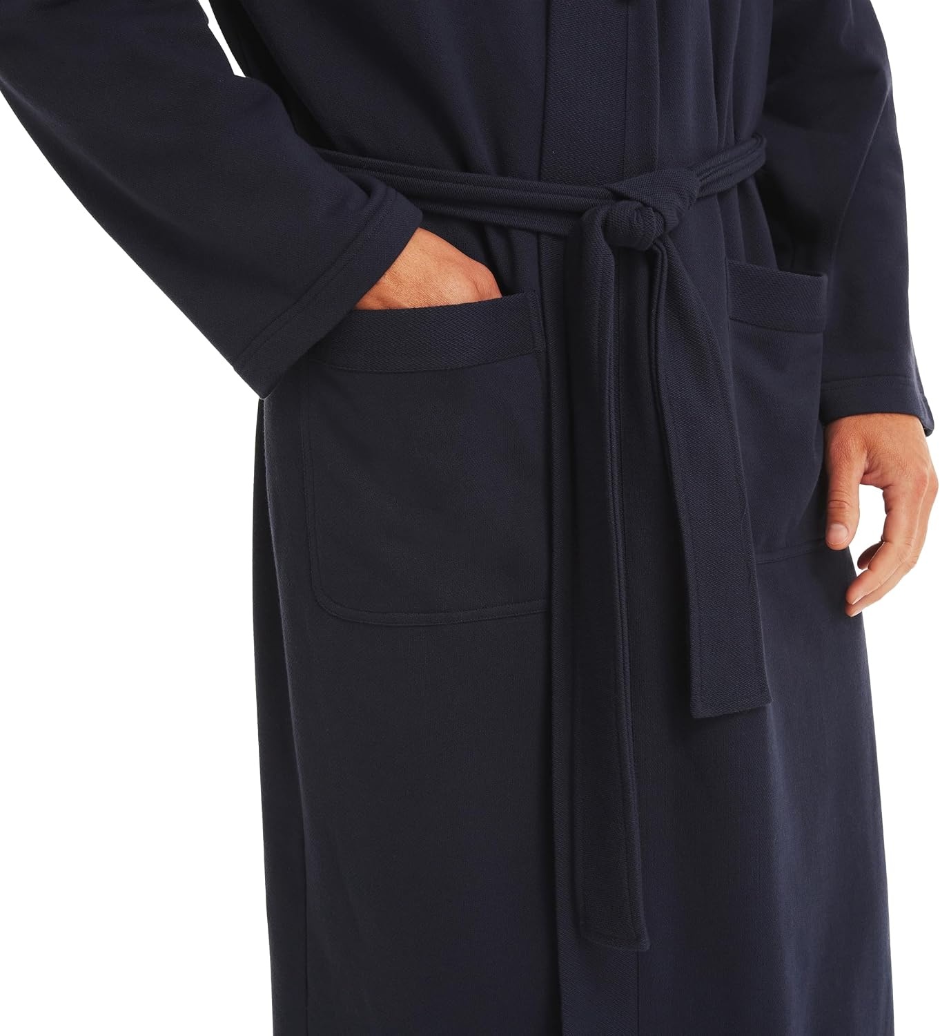 image:imageNautica Mens Kimono Robe Navy One Size