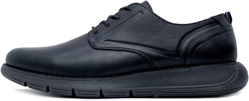 image:imageNautica Mens Knit Dress Oxford Dress Sneakers Breathable Stylish Lightweight amp Comfortable Ideal for Business or WalkingBlack Blackajax