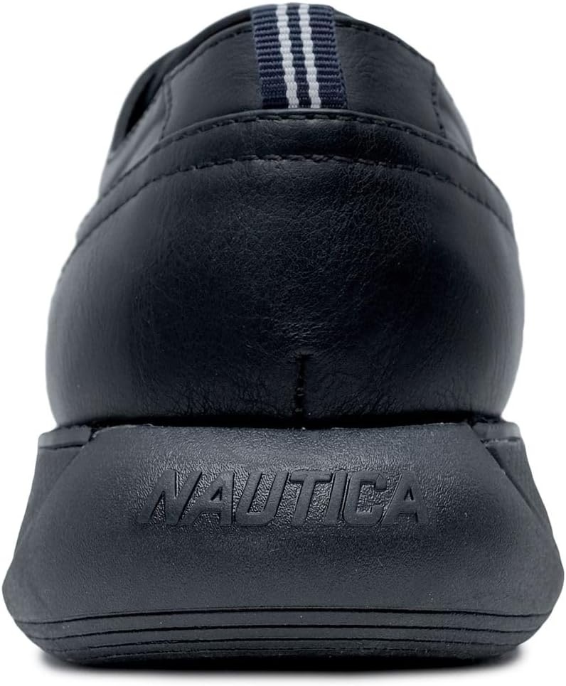 image:imageNautica Mens Knit Dress Oxford Dress Sneakers Breathable Stylish Lightweight amp Comfortable Ideal for Business or WalkingBlack Blackajax