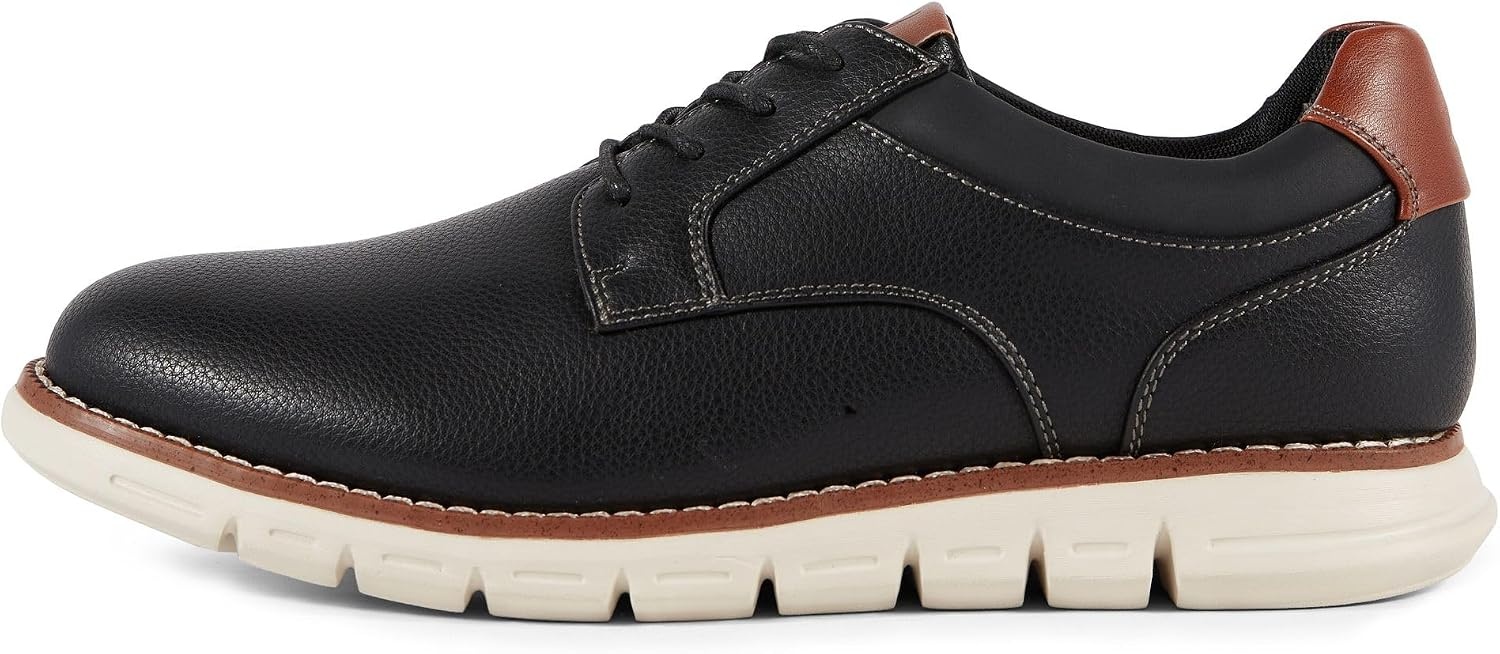 image:imageNautica Mens Knit Dress Oxford Dress Sneakers Breathable Stylish Lightweight amp Comfortable Ideal for Business or WalkingBlackeliam