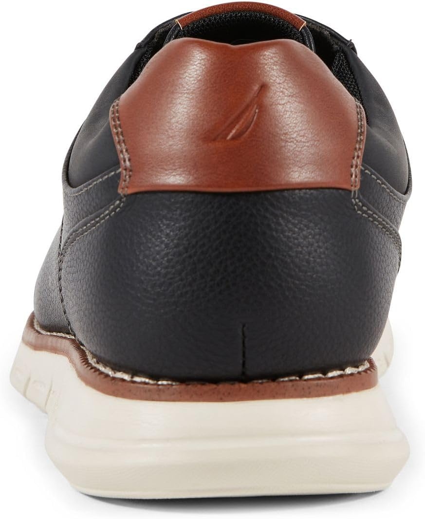 image:imageNautica Mens Knit Dress Oxford Dress Sneakers Breathable Stylish Lightweight amp Comfortable Ideal for Business or WalkingBlackeliam