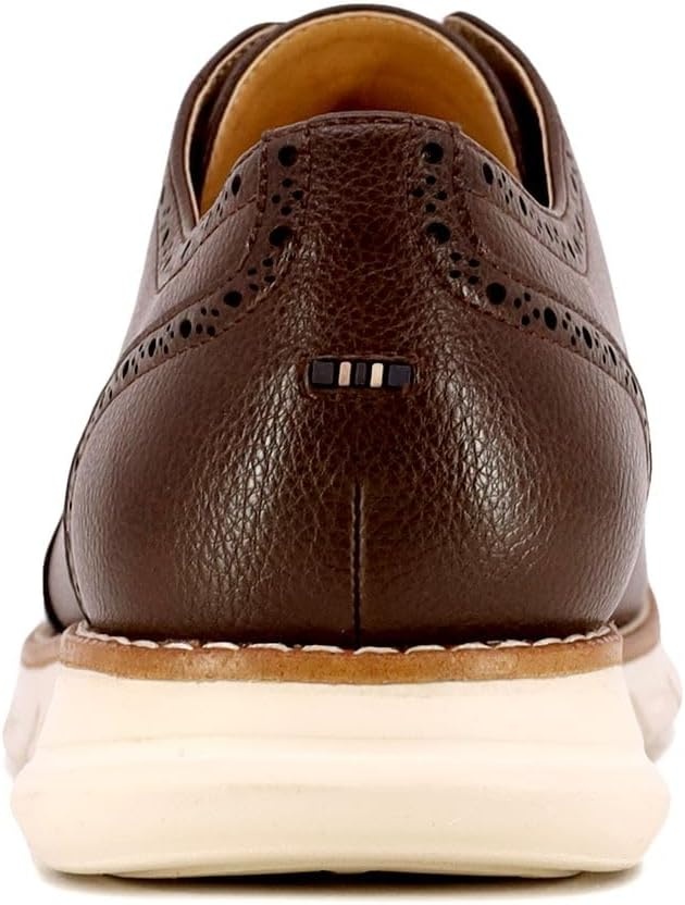 image:imageNautica Mens Knit Dress Oxford Dress Sneakers Breathable Stylish Lightweight amp Comfortable Ideal for Business or WalkingBrown Pebbled