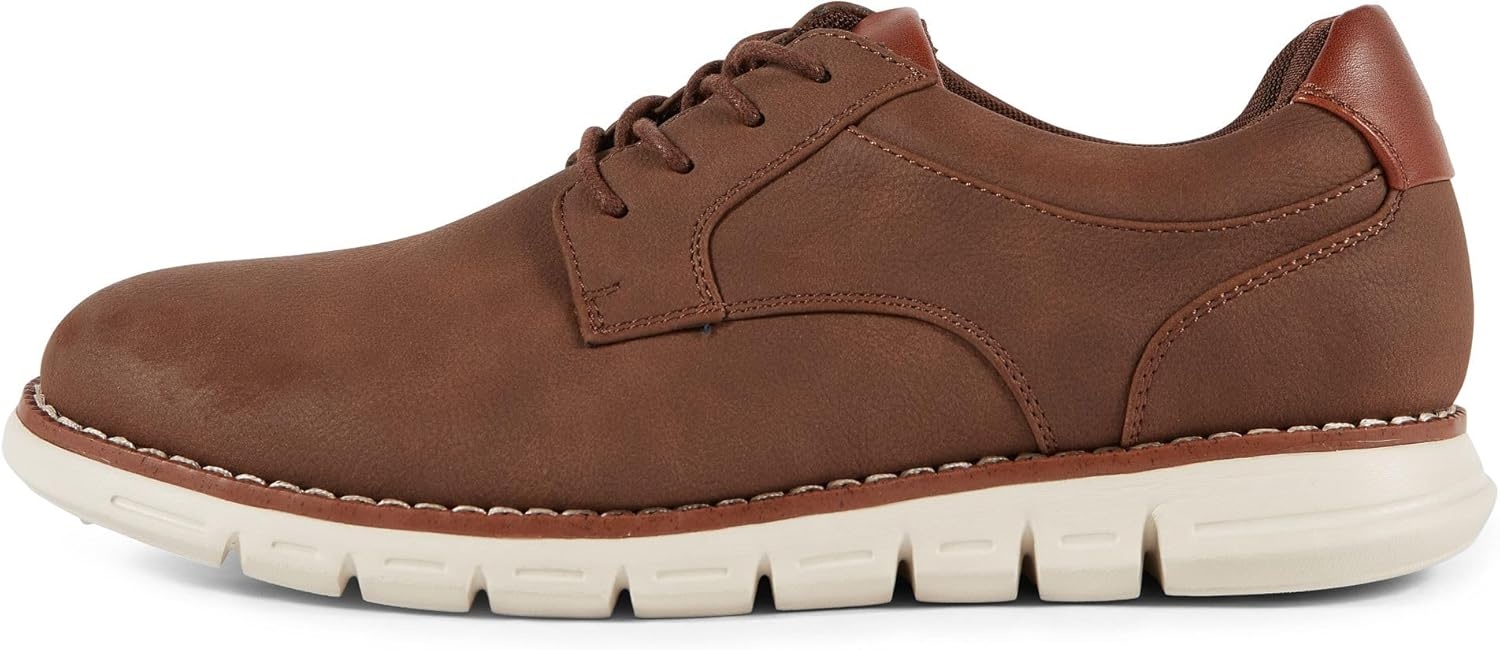 image:imageNautica Mens Knit Dress Oxford Dress Sneakers Breathable Stylish Lightweight amp Comfortable Ideal for Business or WalkingBrowneliam