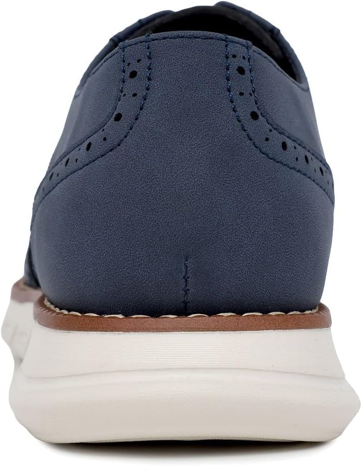image:imageNautica Mens Knit Dress Oxford Dress Sneakers Breathable Stylish Lightweight amp Comfortable Ideal for Business or WalkingNavy Denim Smooth