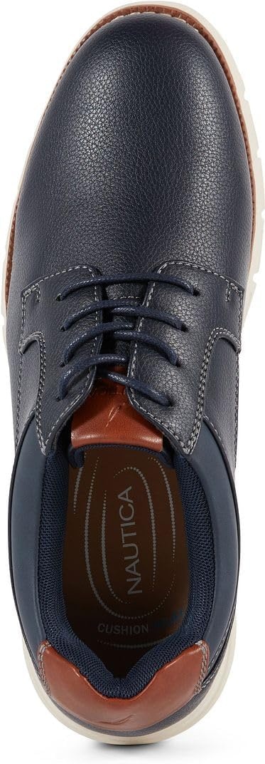 image:imageNautica Mens Knit Dress Oxford Dress Sneakers Breathable Stylish Lightweight amp Comfortable Ideal for Business or WalkingNavyeliam