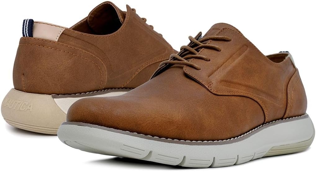 image:imageNautica Mens Knit Dress Oxford Dress Sneakers Breathable Stylish Lightweight amp Comfortable Ideal for Business or WalkingTanajax
