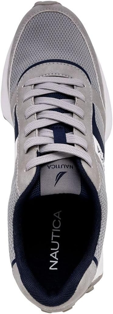 image:imageNautica Mens LaceUp Sneakers Casual Stylish and Comfortable for WalkingGrey Navyoutfall 4