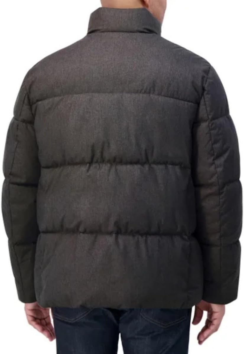 image:imageNautica Mens Lightweight Quilted Puffer Jacket Full Zip Transitional OuterwearErmine