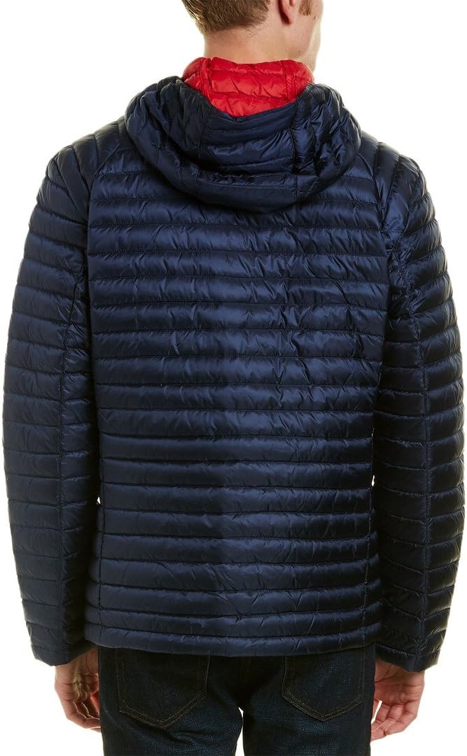 image:imageNautica Mens Lightweight Quilted Puffer Jacket Full Zip Transitional OuterwearIndigo