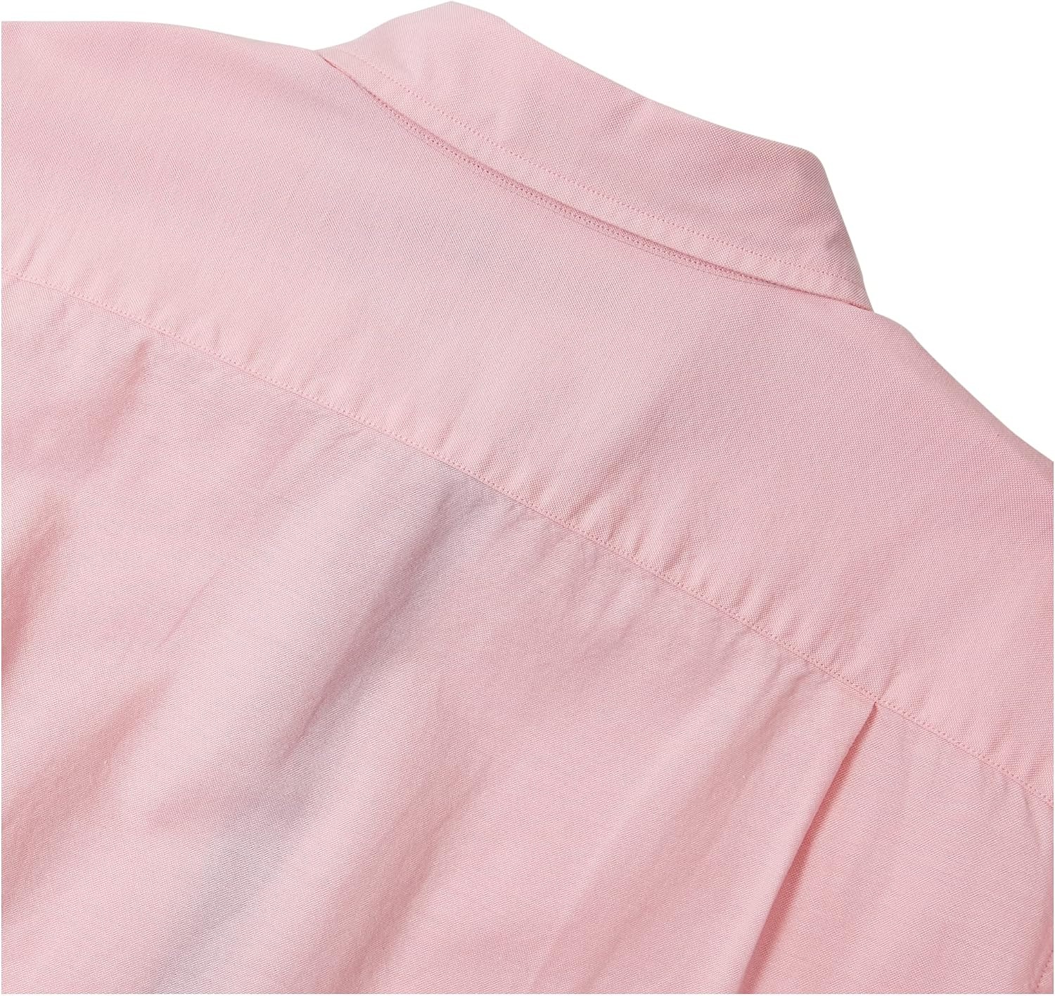 image:imageNautica Mens Long Sleeve Button Down Solid Oxford ShirtOrchid Pink