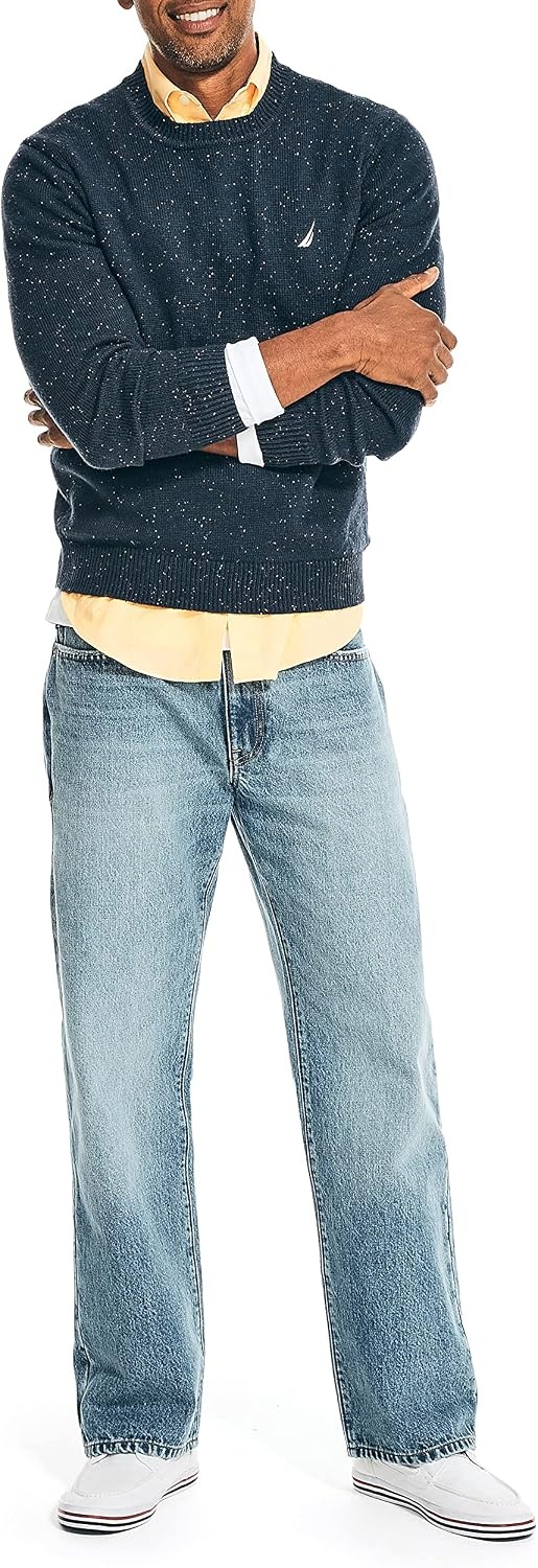 image:imageNautica Mens Loose Fit DenimBasalt Lake Wash