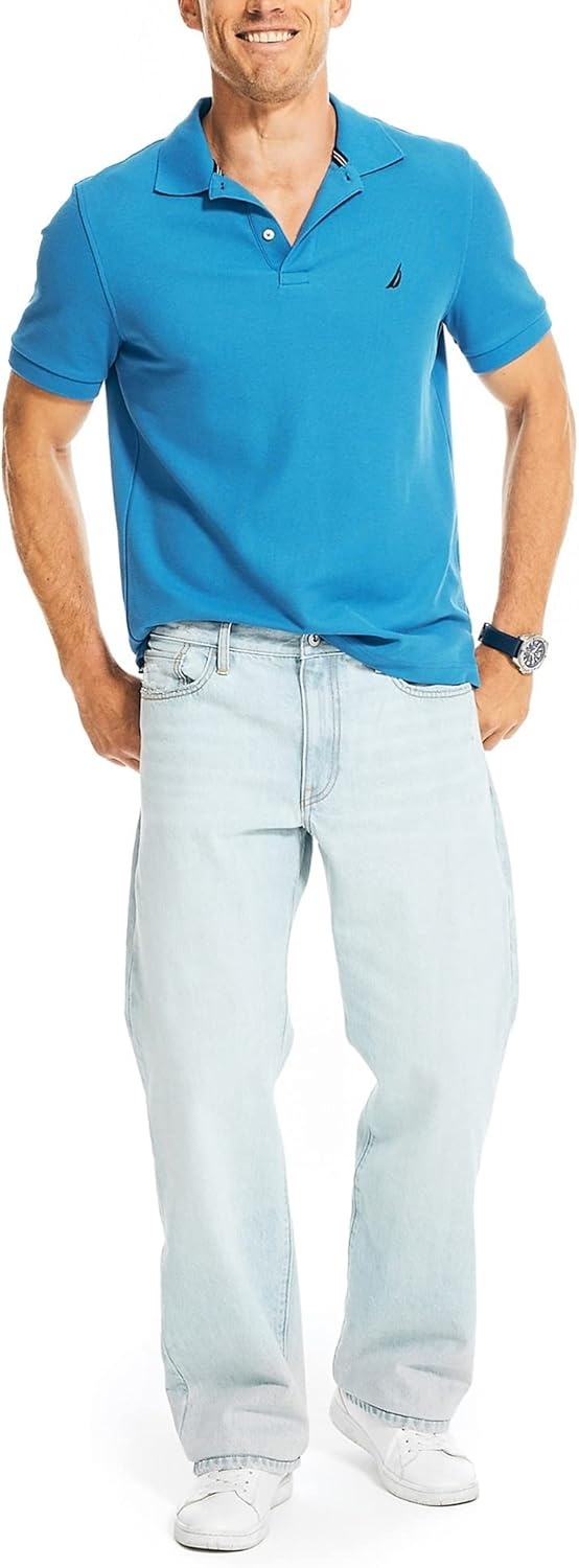 image:imageNautica Mens Loose Fit DenimOcean Shallows Wash