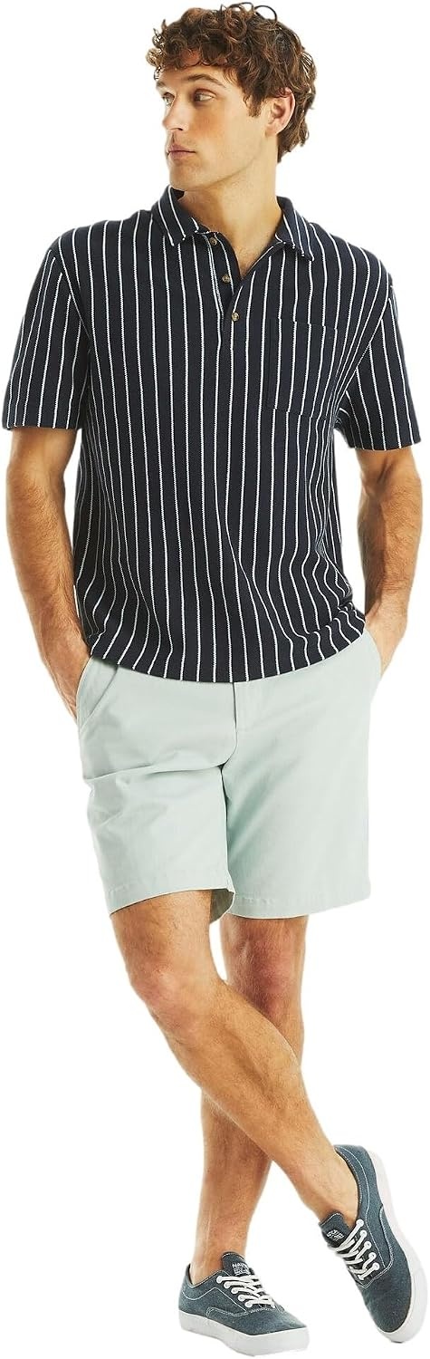 image:imageNautica Mens Nautica 85 Deck ShortBay Blue
