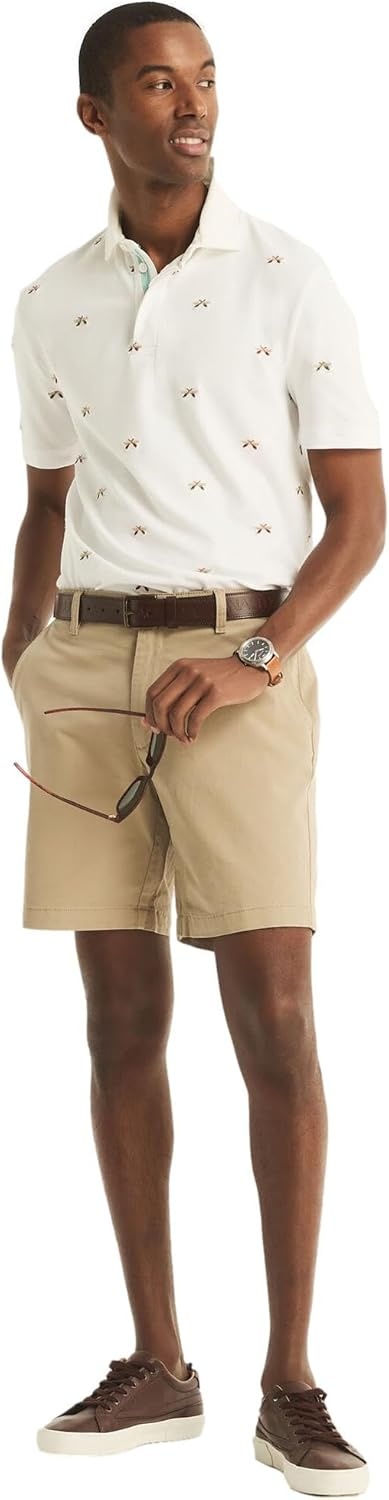 image:imageNautica Mens Nautica 85 Deck ShortBeige Khaki