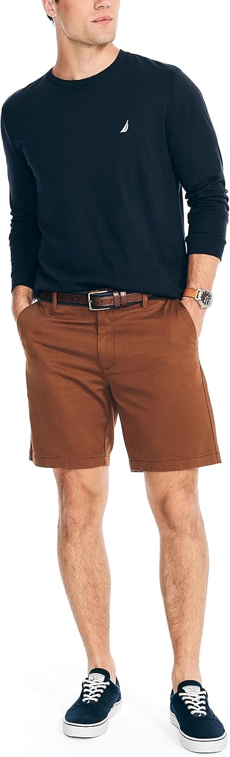 image:imageNautica Mens Nautica 85 Deck ShortCoconut Shell