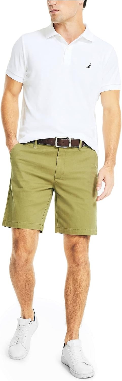 image:imageNautica Mens Nautica 85 Deck ShortLight Olive