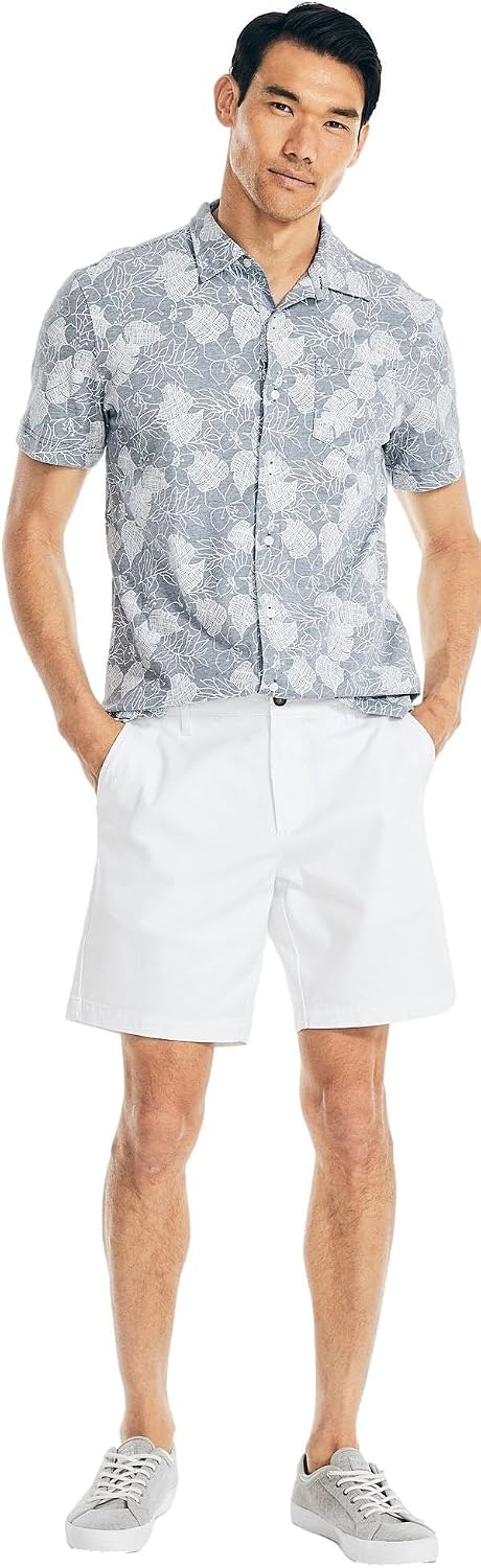 image:imageNautica Mens Nautica 85 Deck ShortOptic White