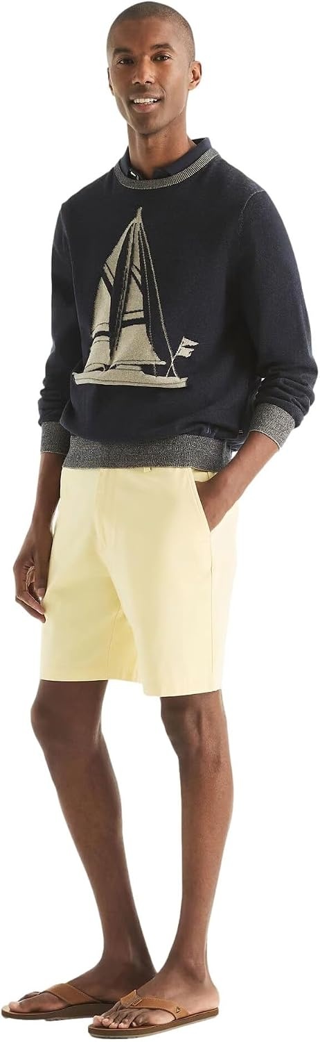 image:imageNautica Mens Nautica 85 Deck ShortYellow Snapdragon