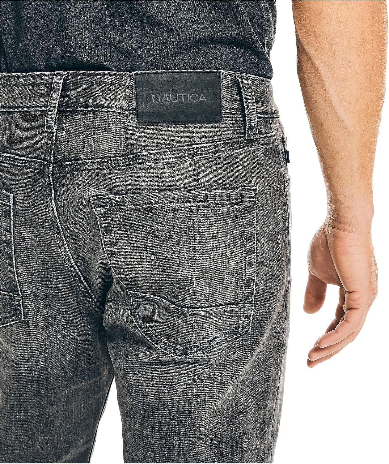 image:imageNautica Mens Nautica Athletic Slim Stretch DenimMidnight Wash