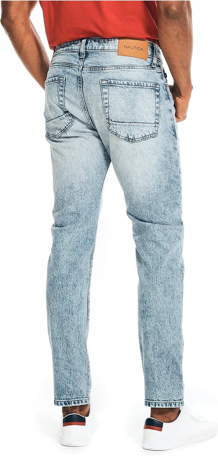 image:imageNautica Mens Nautica Athletic Slim Stretch DenimMisty Lake Shore Wash