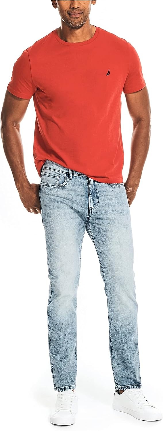 image:imageNautica Mens Nautica Athletic Slim Stretch DenimMisty Lake Shore Wash