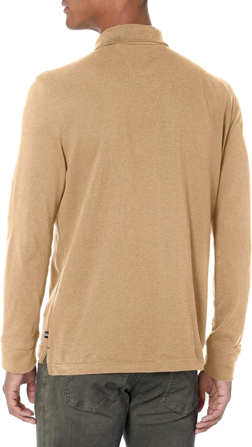 image:imageNautica Mens Nautica Classic Fit LongSleeve Deck PoloNautica Classic Fit LongSleeve Deck PoloCoastal Camel Heather