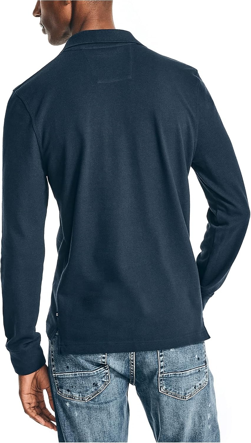 image:imageNautica Mens Nautica Classic Fit LongSleeve Deck PoloNautica Classic Fit LongSleeve Deck PoloNavy