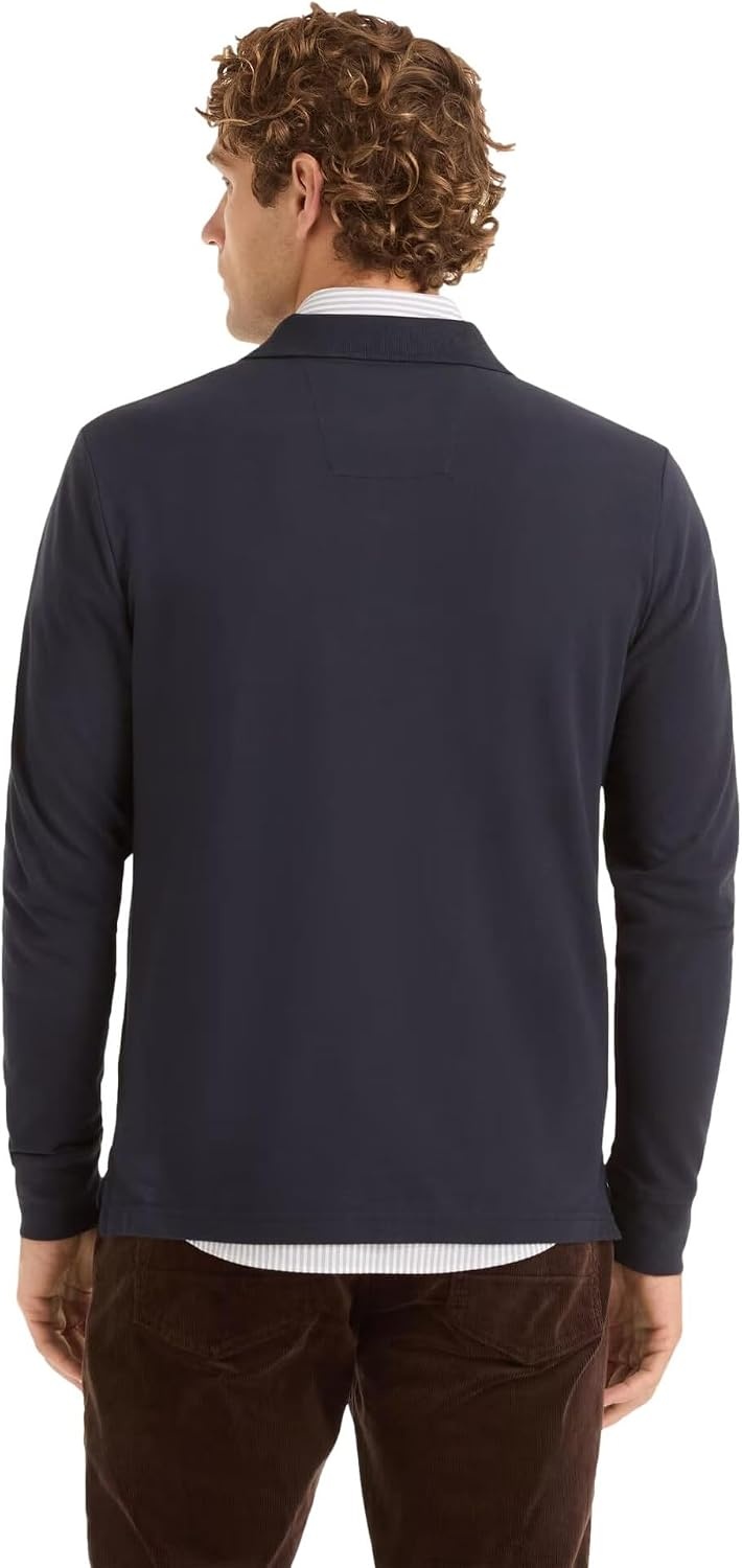 image:imageNautica Mens Nautica Classic Fit LongSleeve Deck PoloNautica Classic Fit LongSleeve Deck PoloNight Sky