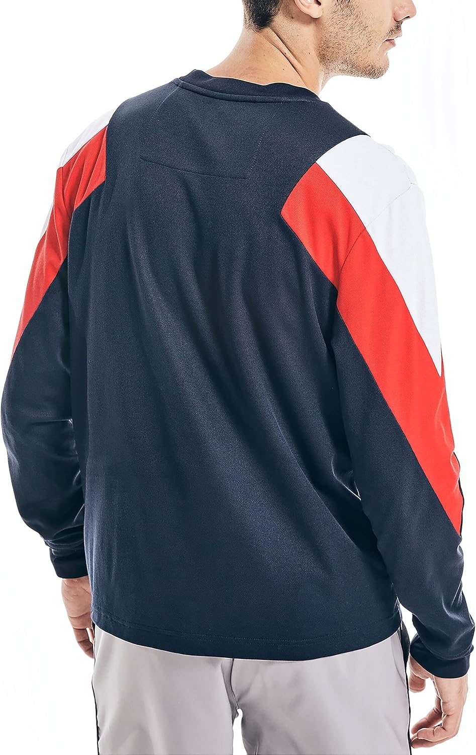 image:imageNautica Mens Nautica Competition Sustainably Crafted LongSleeve TShirtNavy