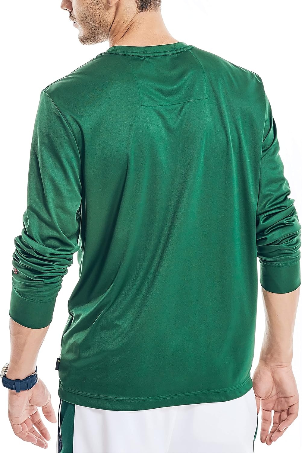 image:imageNautica Mens Nautica Competition Sustainably Crafted LongSleeve TShirtTidal Green
