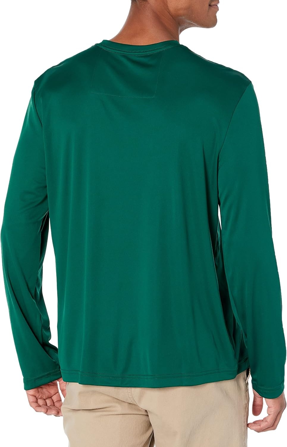 image:imageNautica Mens Nautica Competition Sustainably Crafted LongSleeve TShirtTidal Green