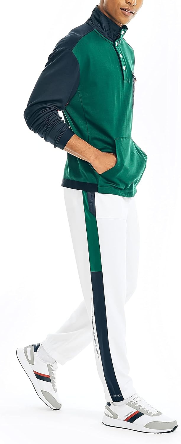 image:imageNautica Mens Nautica Competition Sustainably Crafted Performance Jogger PantsBright White