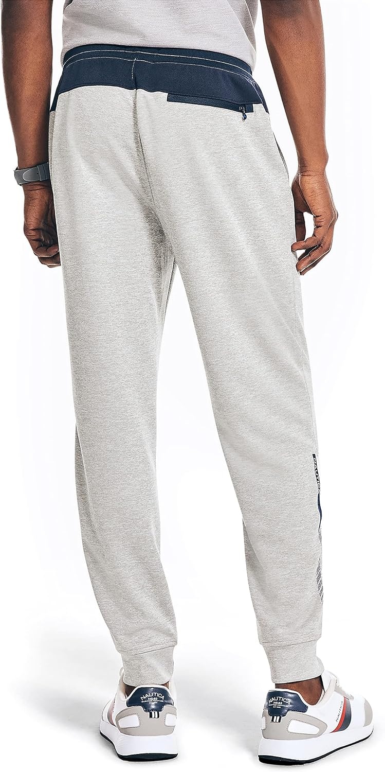 image:imageNautica Mens Nautica Competition Sustainably Crafted Performance Jogger PantsGrey Heather